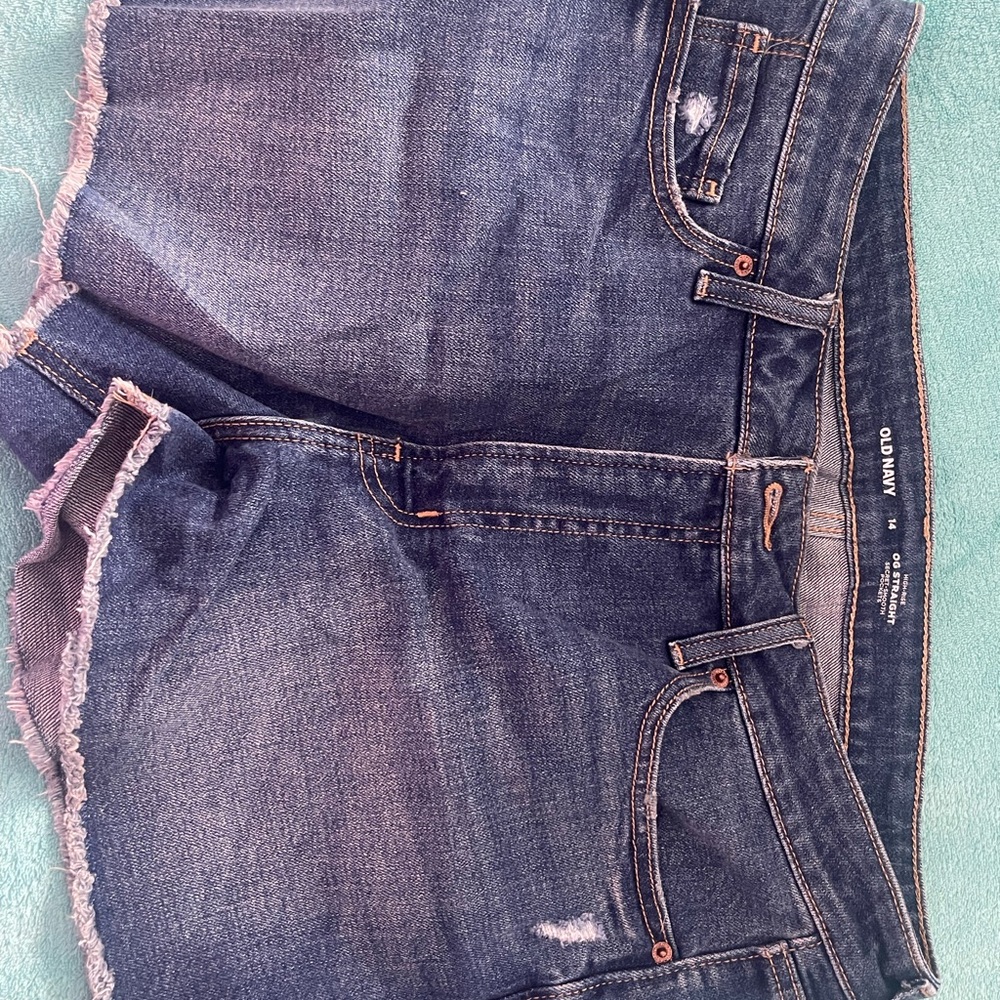 Old Navy Classic Blue Denim Shorts